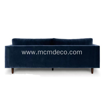 Sven Cascadia Luca Velvet Sofa Reproduction